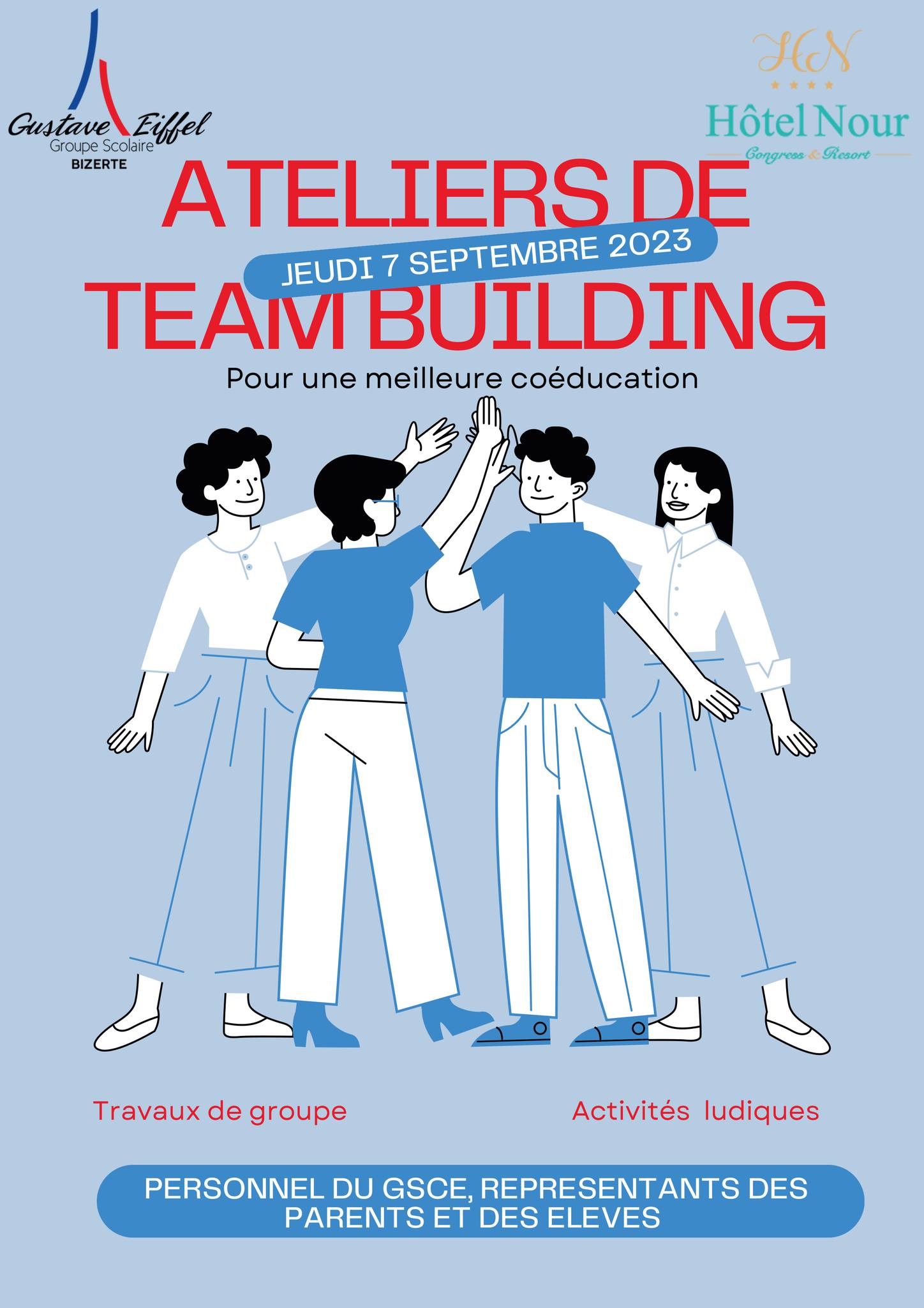 Ateliers de Team Building : Pour une meilleure coéducation – Groupe ...